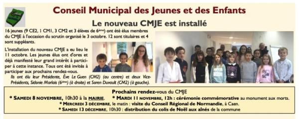 Le Conseil Municipal des Jeunes et Enfants